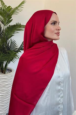 Jan Jan Abiye Şal Kırmızı