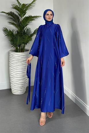 Kaitlyn Taşlı Abiye  Sax