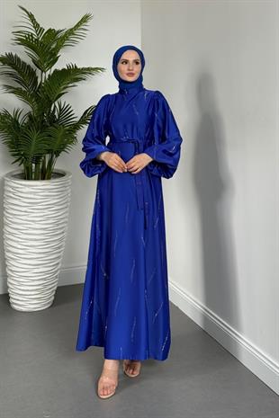 Kaitlyn Taşlı Abiye  Sax