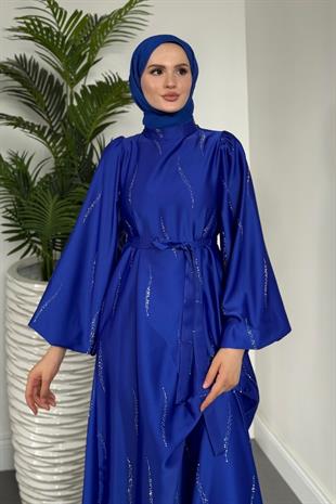 Kaitlyn Taşlı Abiye  Sax