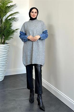 Kelly Triko Kazak Gri