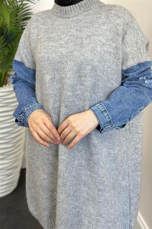 Kelly Triko Kazak Gri