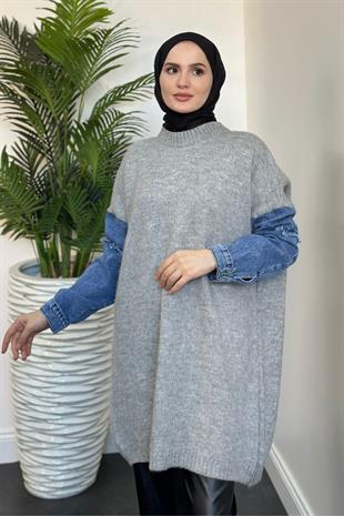 Kelly Triko Kazak Gri