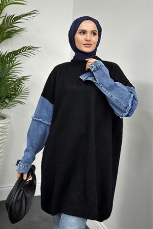 Kelly Triko Kazak Siyah (mavili)