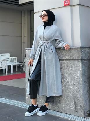 Larimar Kemerli Kaban Gri