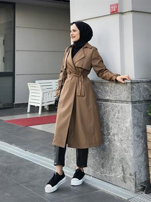 Laris Cepken Trençkot Camel