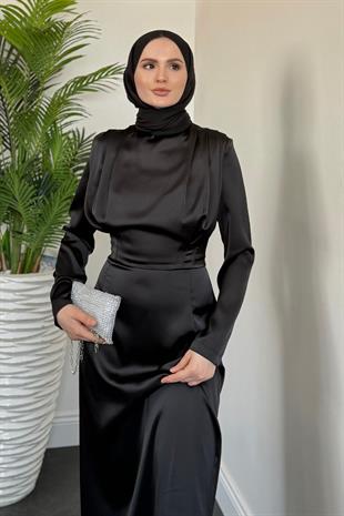 Lavia Kalem Elbise Siyah