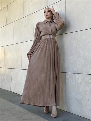 Lena Piliseli Elbise Vizon