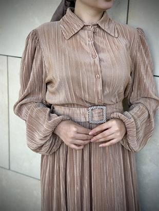 Lena Piliseli Elbise Vizon