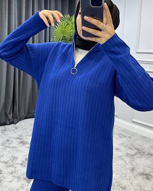 Lena Triko Takım Saks