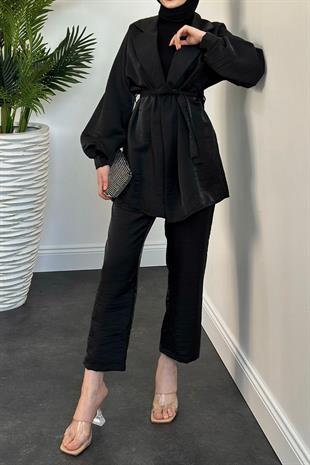 Madison Balon Kol Takım Siyah