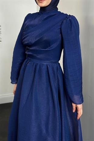 Margaret Drape Janjan Abiye Lacivert