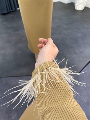 Martina Kemerli Triko Elbise Vizon