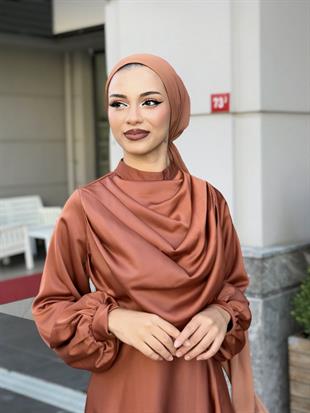 Matmazel Saten Abiye Kremit