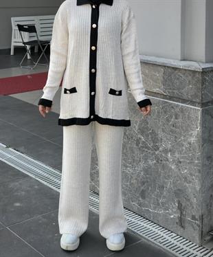 Mavera Triko Takım Ekru