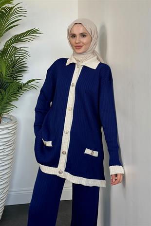 Mavera Triko Takım İndigo