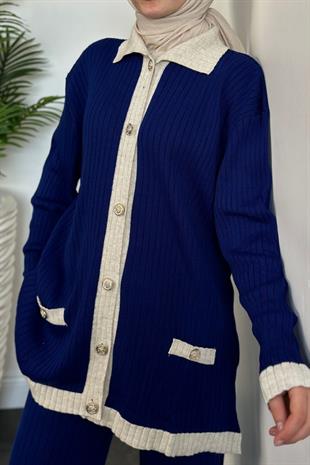 Mavera Triko Takım İndigo