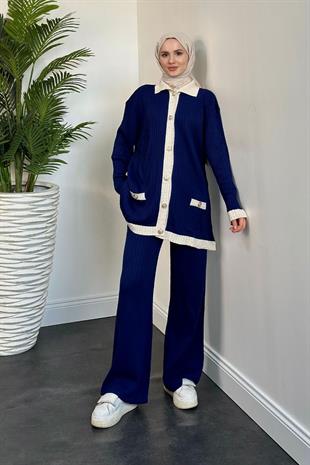 Mavera Triko Takım İndigo