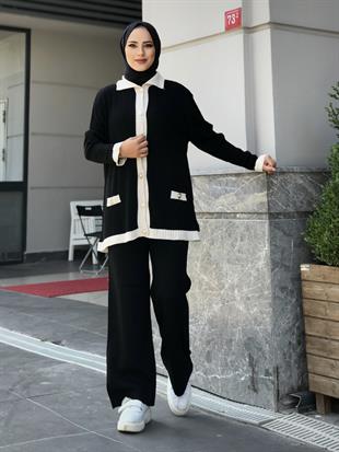 Mavera Triko Takım Siyah