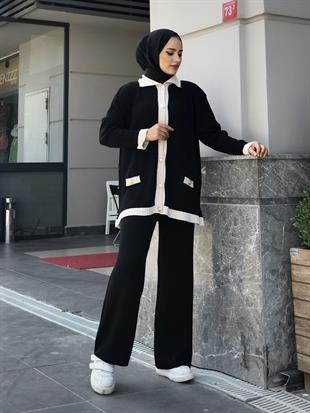 Mavera Triko Takım Siyah