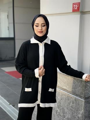 Mavera Triko Takım Siyah