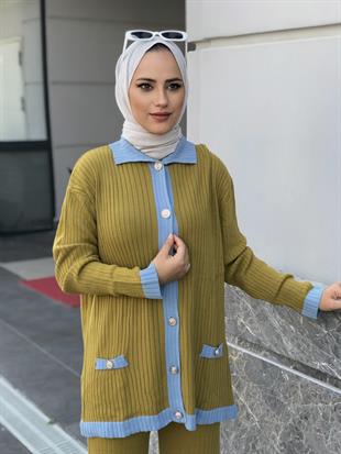 Mavera Triko Takım YağYeşili