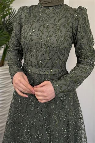 Mısra Simli Abiye Haki