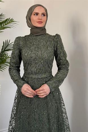 Mısra Simli Abiye Haki