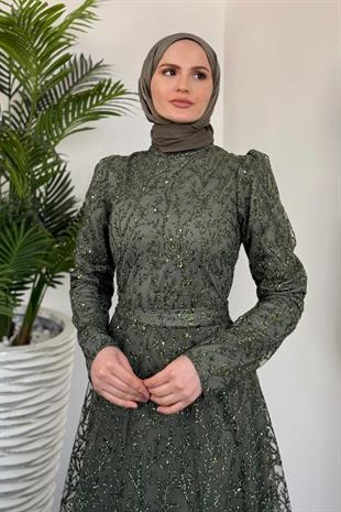 Mısra Simli Abiye Haki