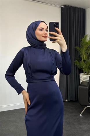 Nana Saten Abiye Lacivert