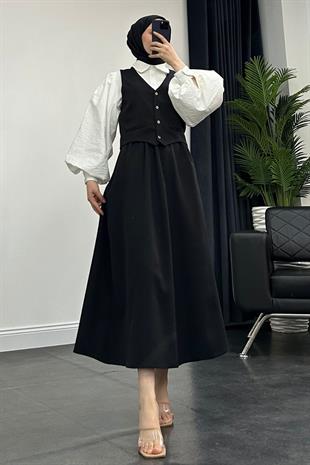 Nevin Cepken Etek Takım Siyah