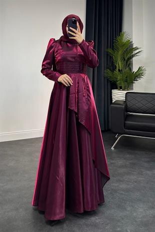 Ofelya Abiye Bordo