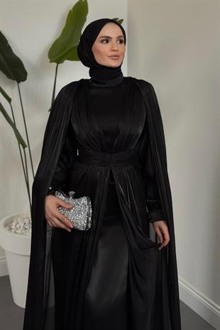 Olivera Pelerinli Janjan Abiye Siyah