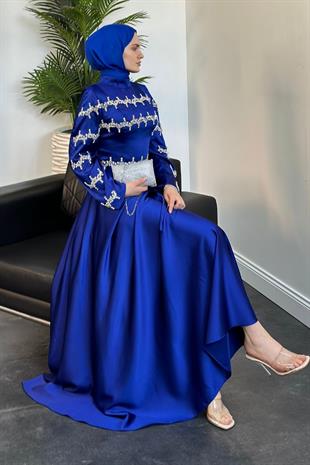 Onsra Taşlı Abiye Sax