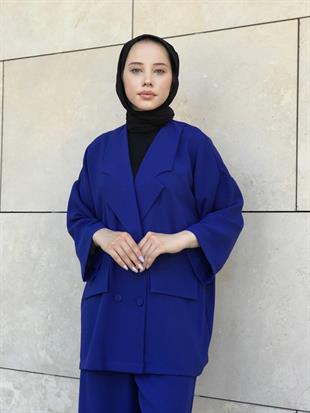 OVERSİZE CEKET TAKUM SAKS