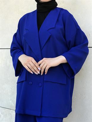 OVERSİZE CEKET TAKUM SAKS