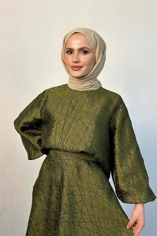 Rapunzel Broker Etek Takım Kına Yeşili