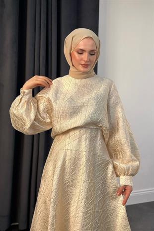 Rapunzel Broker Etek Takım Krem