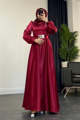 Rita Ayna Kemer Abiye Bordo