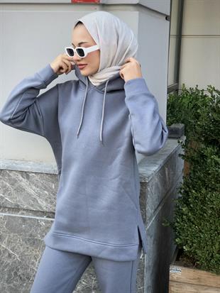 Ronia Eşortman Takım Gri