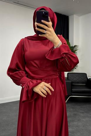 Rosy Abiye Bordo