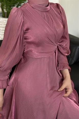 Rovena Yandan Bağlamalı Abiye Gül Kurusu