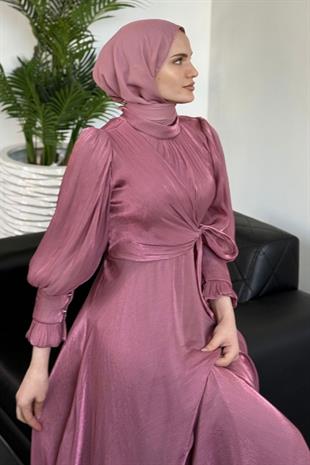 Rovena Yandan Bağlamalı Abiye Gül Kurusu