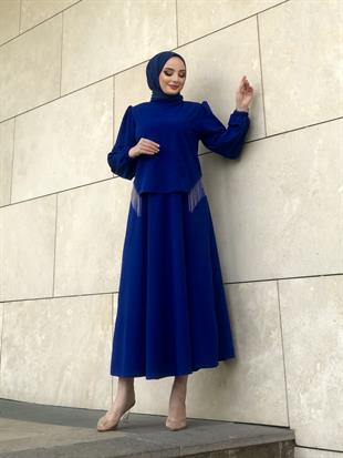 Poppy Etekli Takım Saks