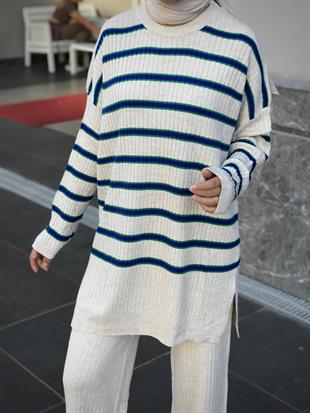 Rüya Triko Takım Bej