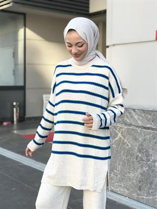 Rüya Triko Takım Bej