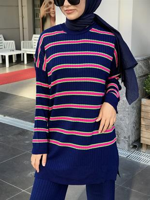 Rüya Triko Takım Lacivert