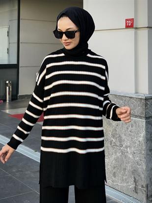 Rüya Triko Takım Siyah