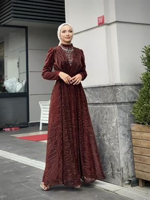 Şahmaran Önü Taşlı Abiye Kiremit