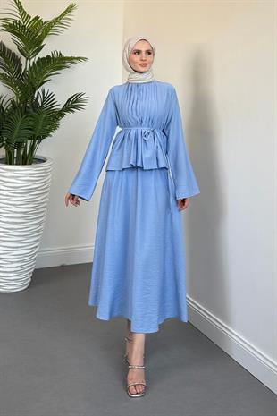 Sasha Etek Takım Mavi